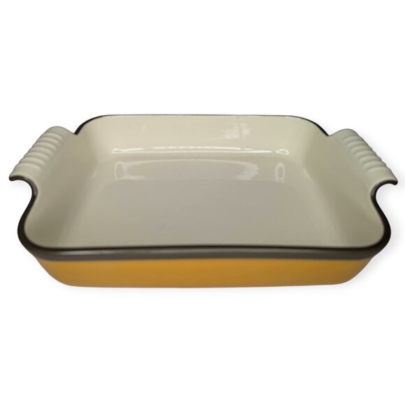 LIFVER Better Kitchen Two Tone Casserole Heavy Ceramic Dish 9"x13" Baking Dish - Picture 2 of 12
